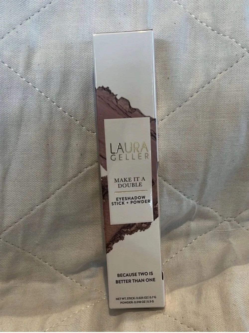 Laura Geller's dual eyeshadow stick and powder NWT